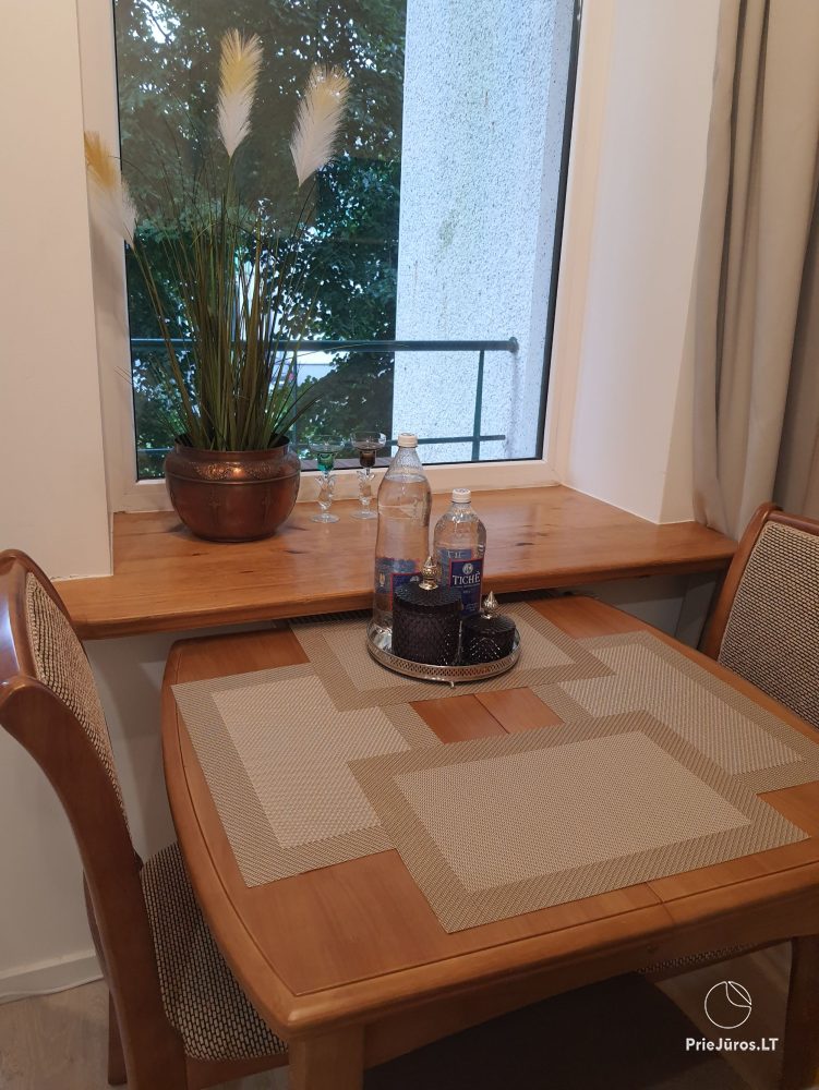 Great 2-room flat for rent in Palanga center, near the sea