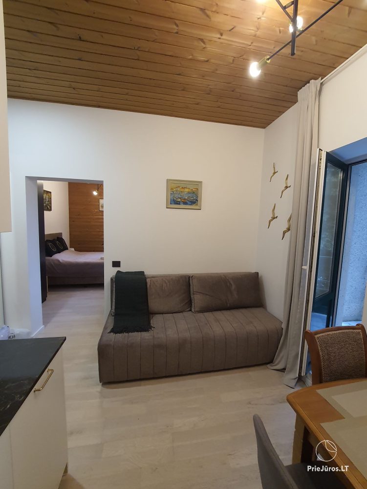 Great 2-room flat for rent in Palanga center, near the sea