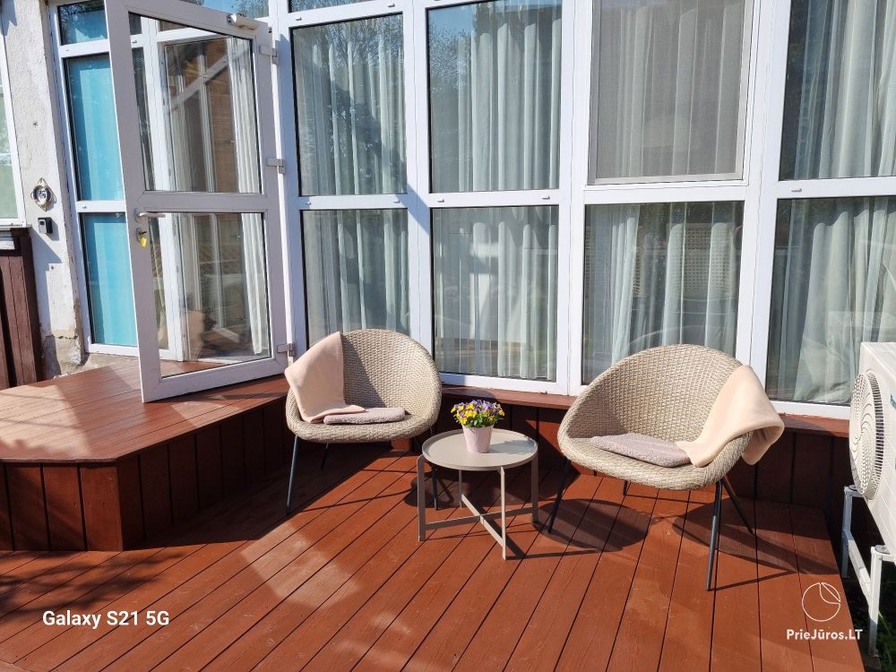 One room apartment with separate entrance for rent in Nida