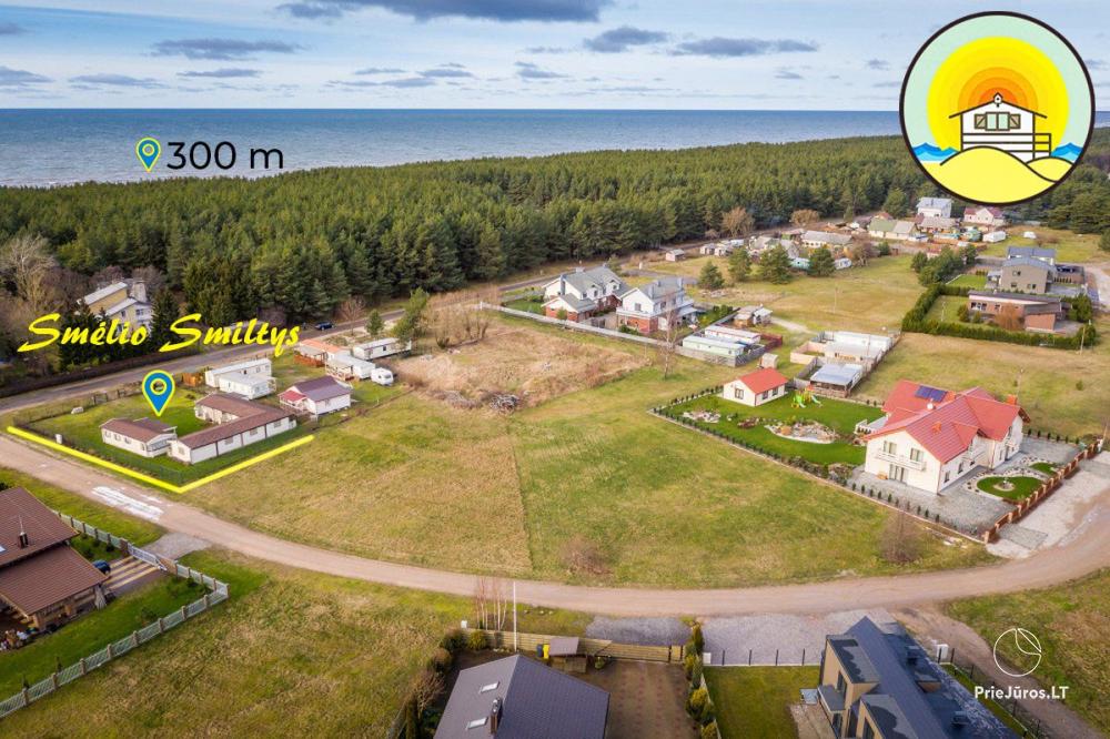Smelio smiltys - Holiday houses for rent in Palanga (300 m. to the sea)