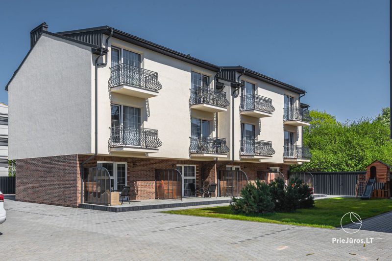 One and Two room apartments in Palanga. Apartments for 2-5 persons