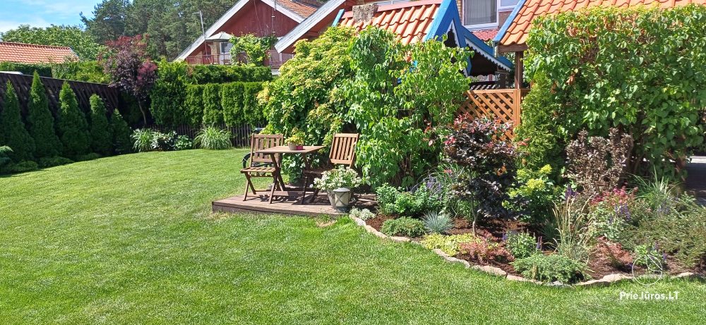 Accommodation in Preila in homestead with private yard