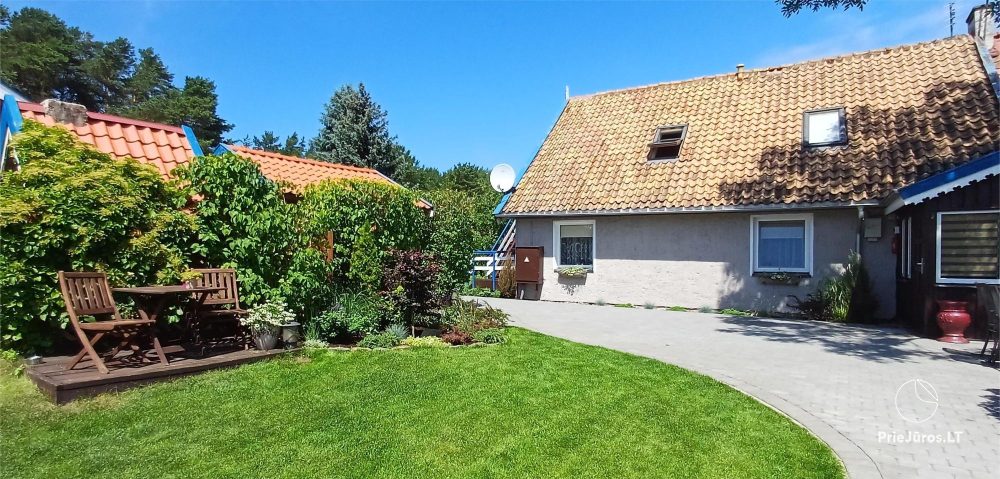 Accommodation in Preila in homestead with private yard