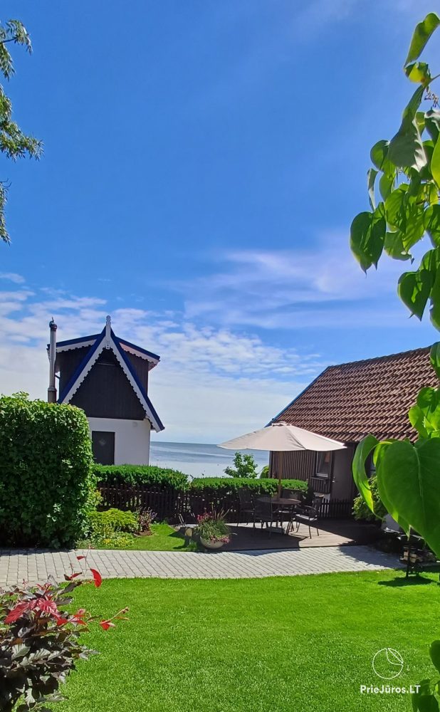 Accommodation in Preila in homestead with private yard
