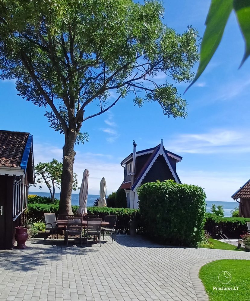 Accommodation in Preila in homestead with private yard