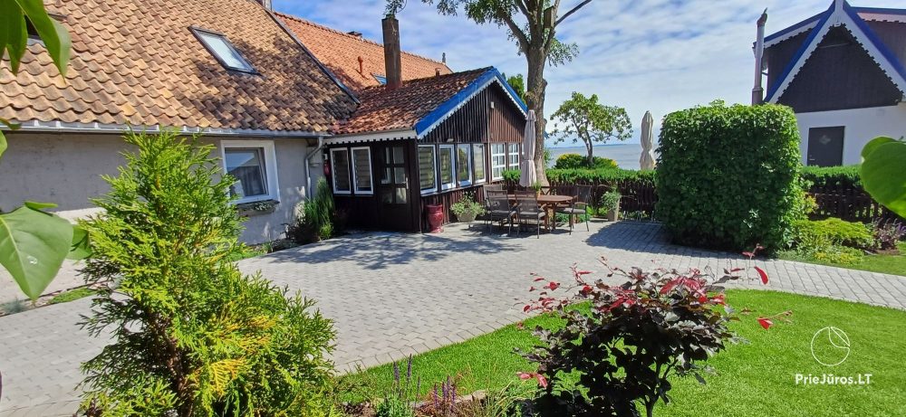 Accommodation in Preila in homestead with private yard