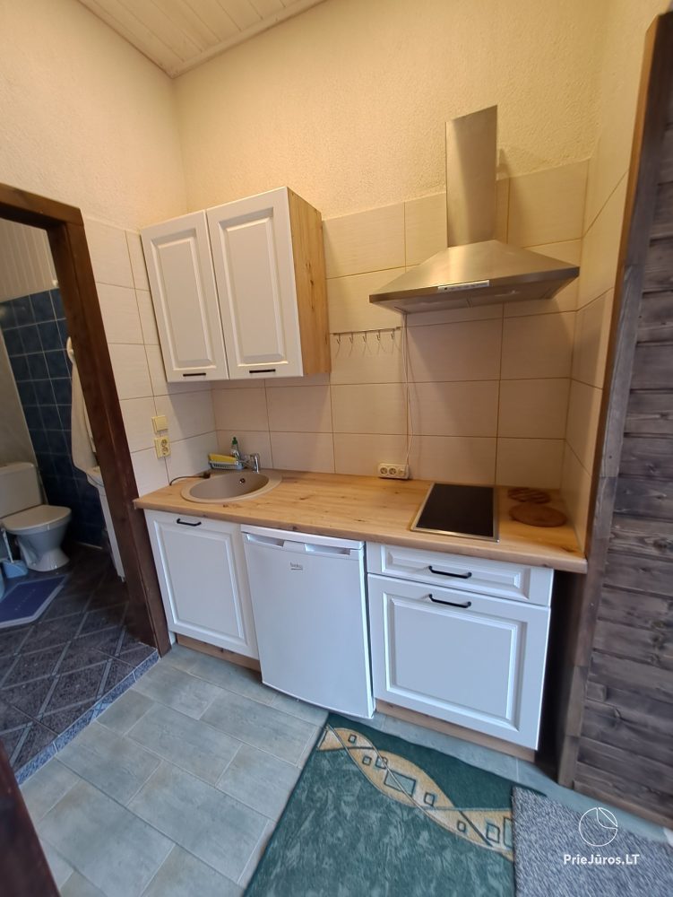 Apartments in Juodkrantė 'Pas Reginą': near pinewoods, Eve's Hill, close to the lagoon