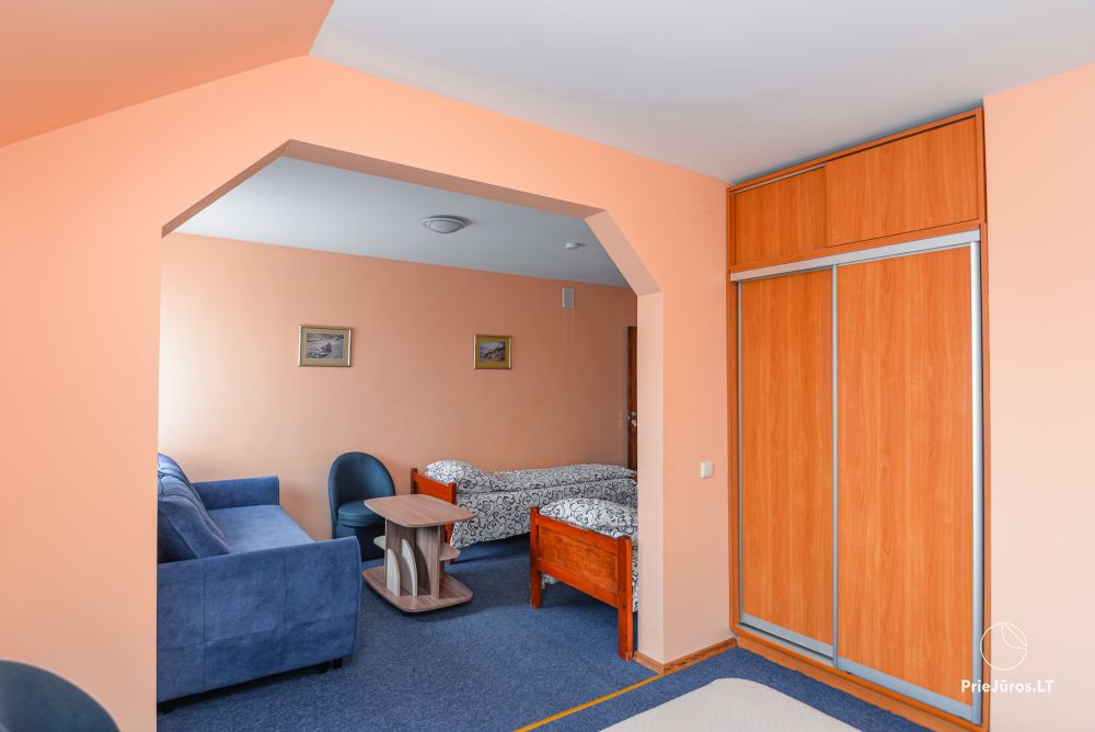 Rooms and holiday cottages in Karkle at the sea Karkles kopos