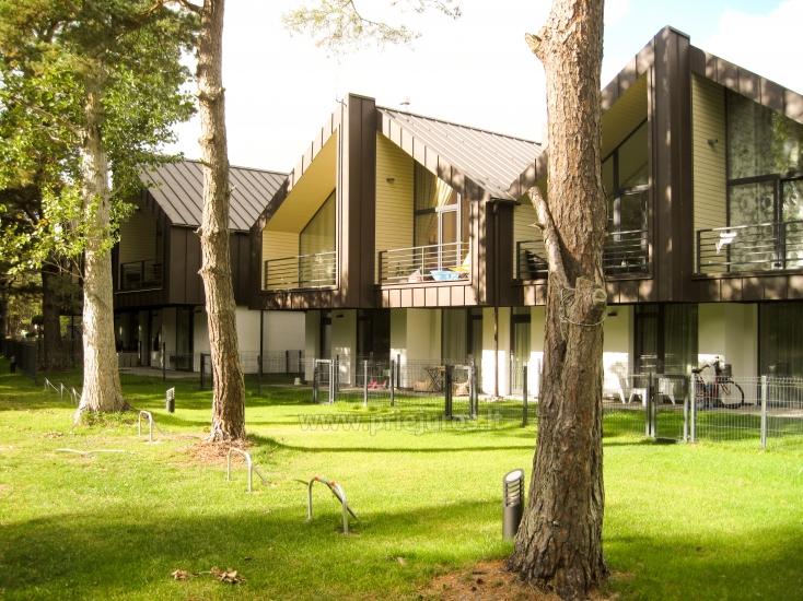 Apartment with terrace and private yard in Kunigiskiai (Palanga) 300 m to the sea