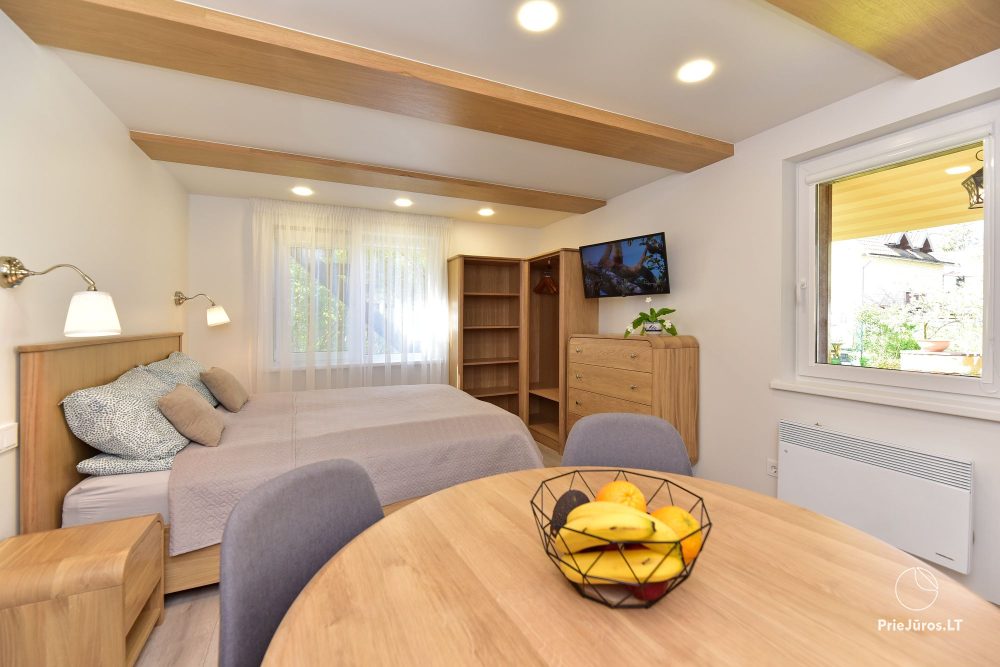 Apartment in Palanga with a terrace and separate entrance from the yard