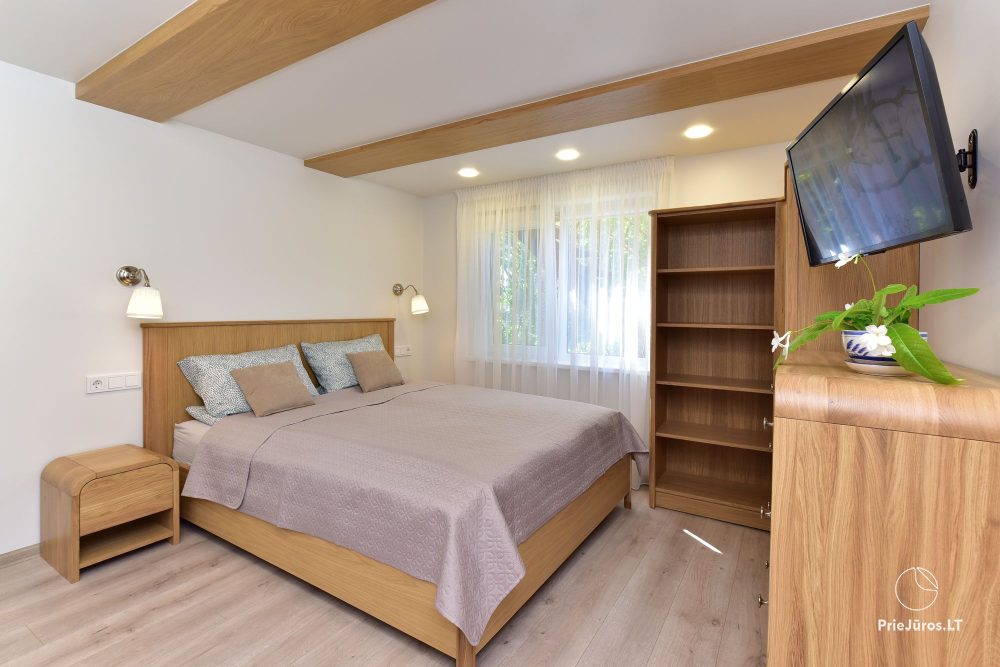 Apartment in Palanga with a terrace and separate entrance from the yard