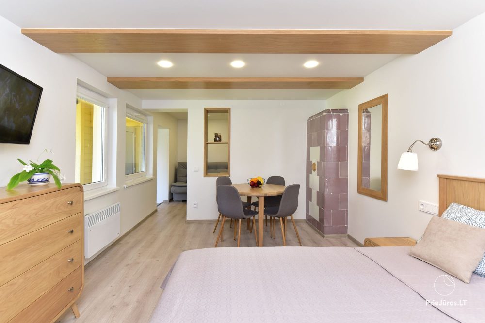 Apartment in Palanga with a terrace and separate entrance from the yard