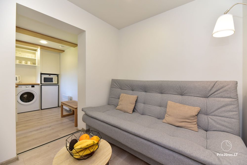 Apartment in Palanga with a terrace and separate entrance from the yard