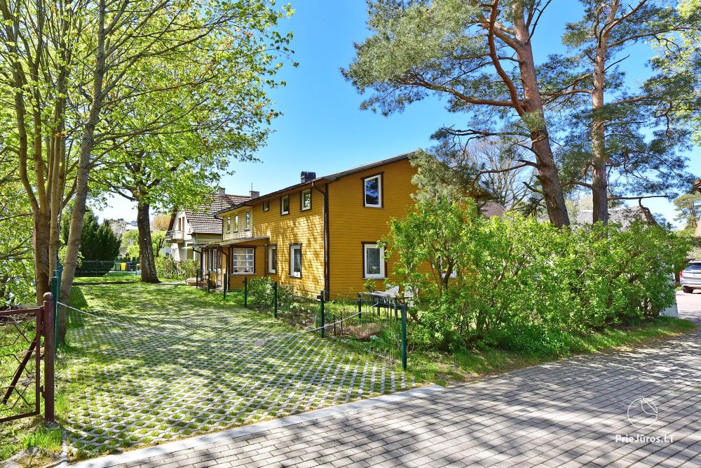 Apartment in Palanga with a terrace and separate entrance from the yard