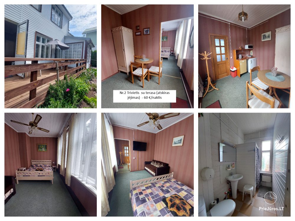 Neris17 - rooms for Your rest. To the sea 300 meters!