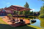 Guest house "PAMARIO BURĖ" near the Curonian lagoon. Restaurant, sauna, campsite.