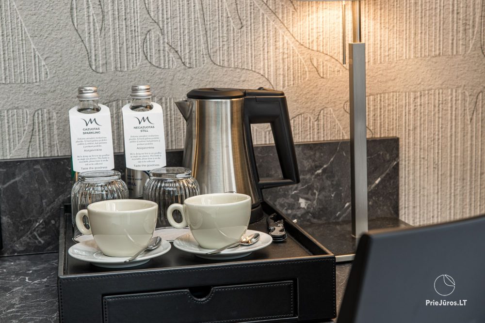 Гостиница в Паланге „Mercure Palanga Vanagupė Resort“. Ресторан, SPA-центр, конференц-залы, бассейн, открытая терраса