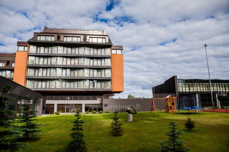 Hotel in Palanga Vanagupe *****. Restaurant, SPA center, conference halls, swimming pool, outdoor terrace