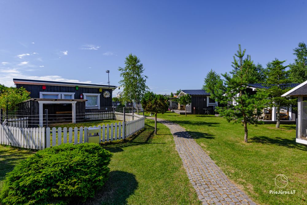 New one and two room wooden houses in Sventoji
