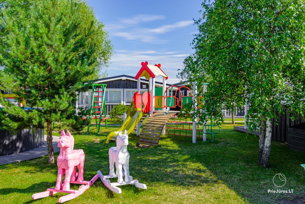 New one and two room wooden houses in Sventoji