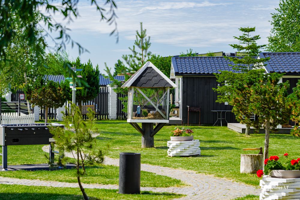 New one and two room wooden houses in Sventoji
