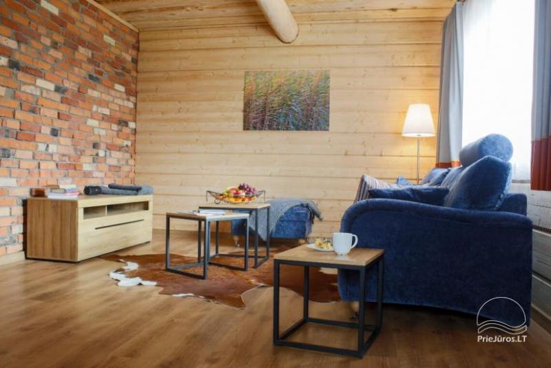 Little holiday houses for rent not far from Sventoji (sauna, horses)