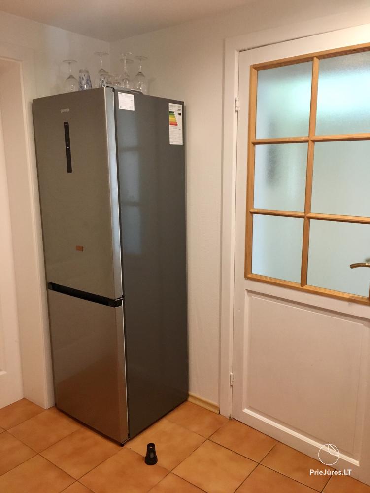 1 and 2 room apartments in Juodkrante (Curonian spit): all amenities, free parking, Wi-Fi, arbor