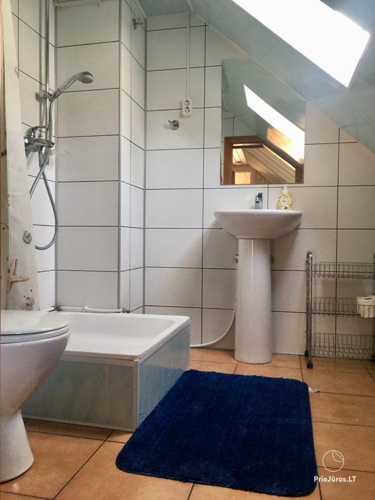 1 and 2 room apartments in Juodkrante (Curonian spit): all amenities, free parking, Wi-Fi, arbor