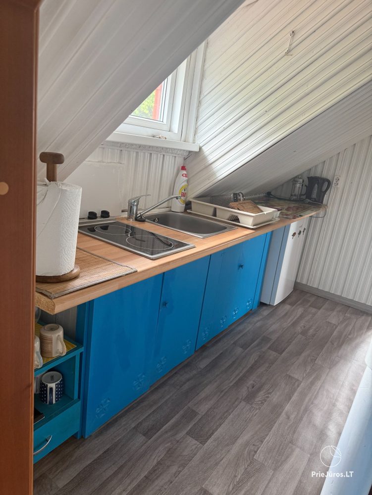 1 and 2 room apartments in Juodkrante (Curonian spit): all amenities, free parking, Wi-Fi, arbor