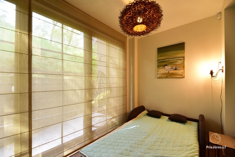 New spacious apartment Nidos Vilnelė with terrace and free parking place in Nida