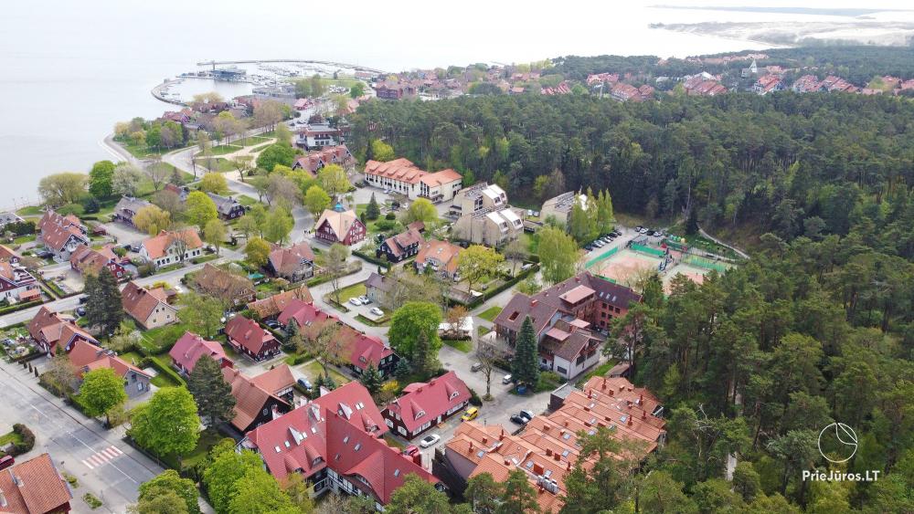 New spacious apartment Nidos Vilnelė with terrace and free parking place in Nida