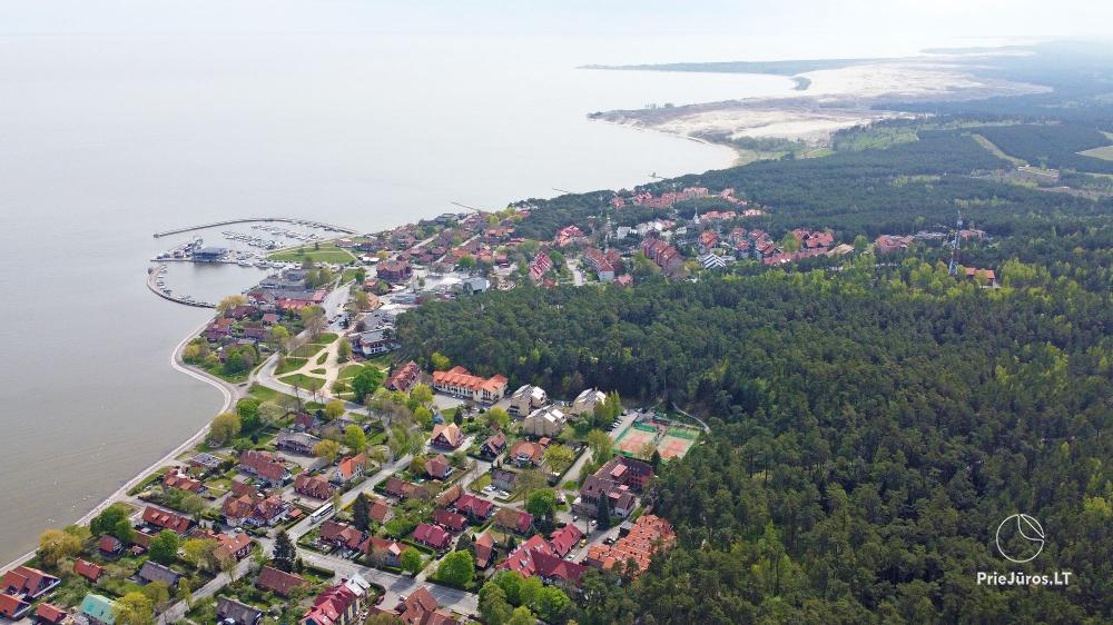 New spacious apartment Nidos Vilnelė with terrace and free parking place in Nida