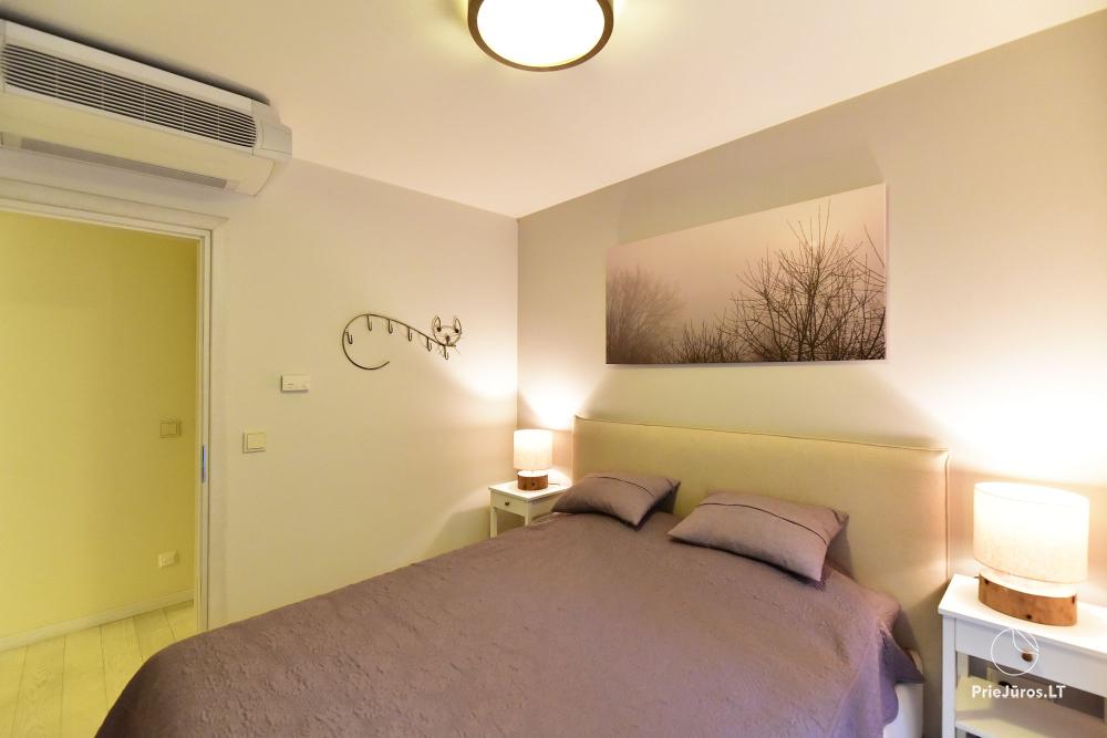 New spacious apartment Nidos Vilnelė with terrace and free parking place in Nida