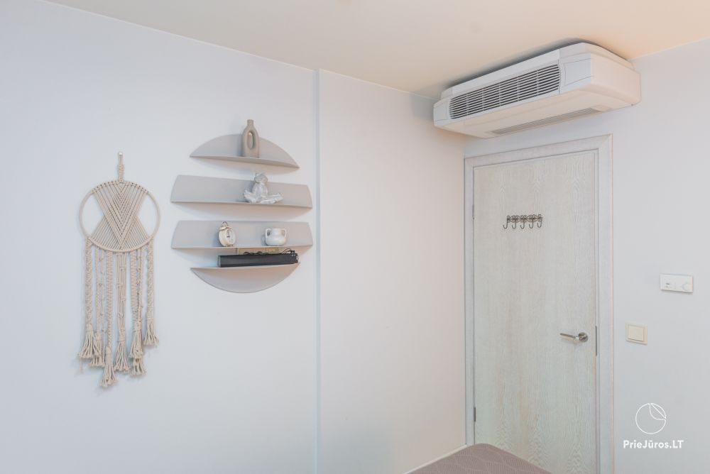 New spacious apartment Nidos Vilnelė with terrace and free parking place in Nida