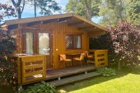 Wooden houses for rent: "Vacation without make up..."