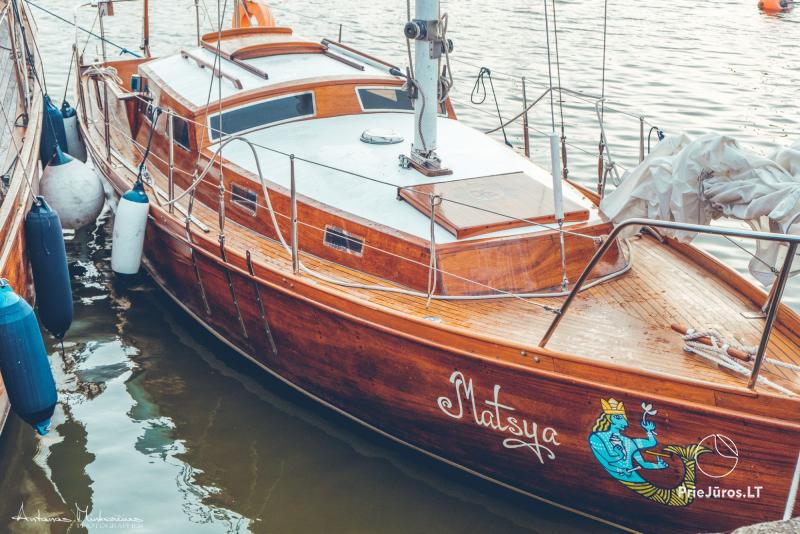 Hotels in the yachts in Nida