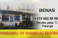 Rooms for rent in Palanga, in Birutes avenue. Just 150 meters to the sea!