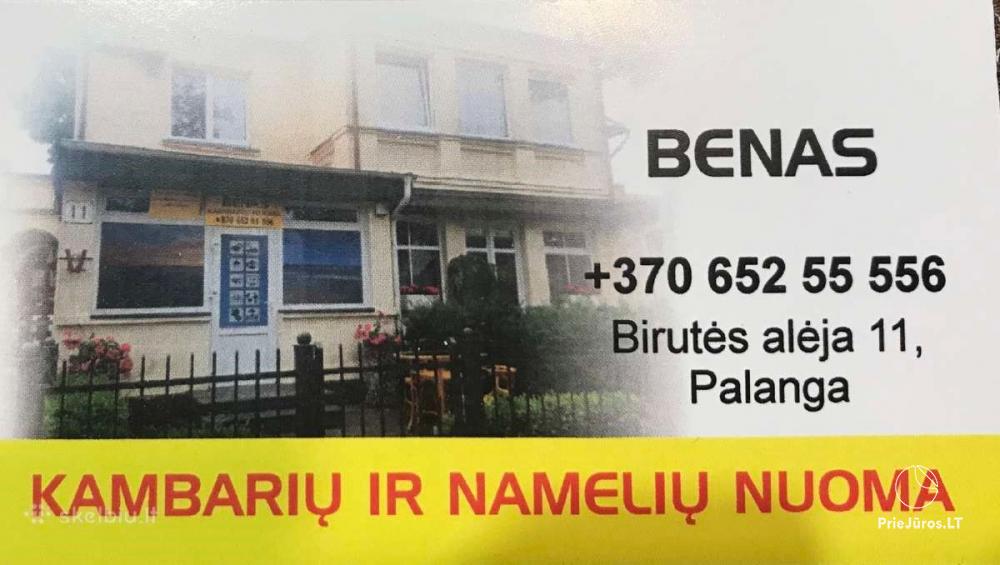 Rooms for rent in Palanga, in Birutes avenue. Just 150 meters to the sea! - 1