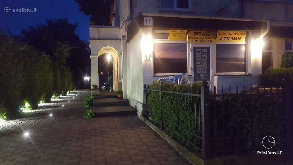 Аренда комнат в Паланге, на проспекте Бирутес. Всего 150 метров до моря!