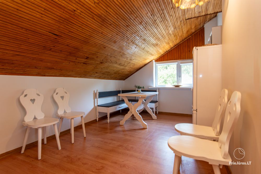 Birutės Vila. Guesthouse in Palanga - Kunigiškiai near the pine forest, 700m to the sea.