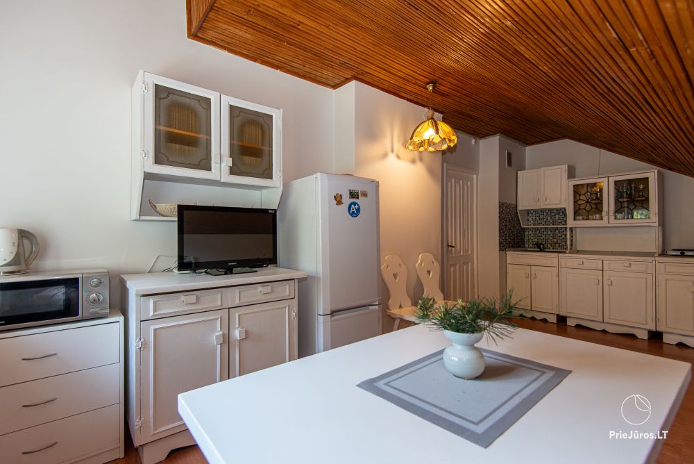 Birutės Vila. Guesthouse in Palanga - Kunigiškiai near the pine forest, 700m to the sea.