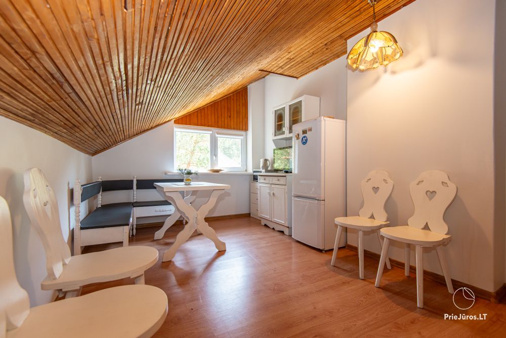 Birutės Vila. Guesthouse in Palanga - Kunigiškiai near the pine forest, 700m to the sea.