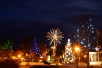 Christmas tree in Nida, Juodkrantė