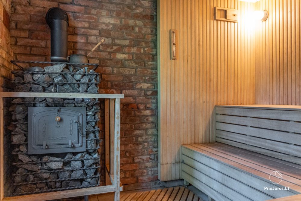Bathhouse in Palanga in a Guest House "Provincija"