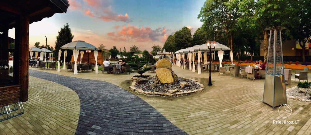 Restaurant Floros Simfonija in Sventoji, Topolių street 1