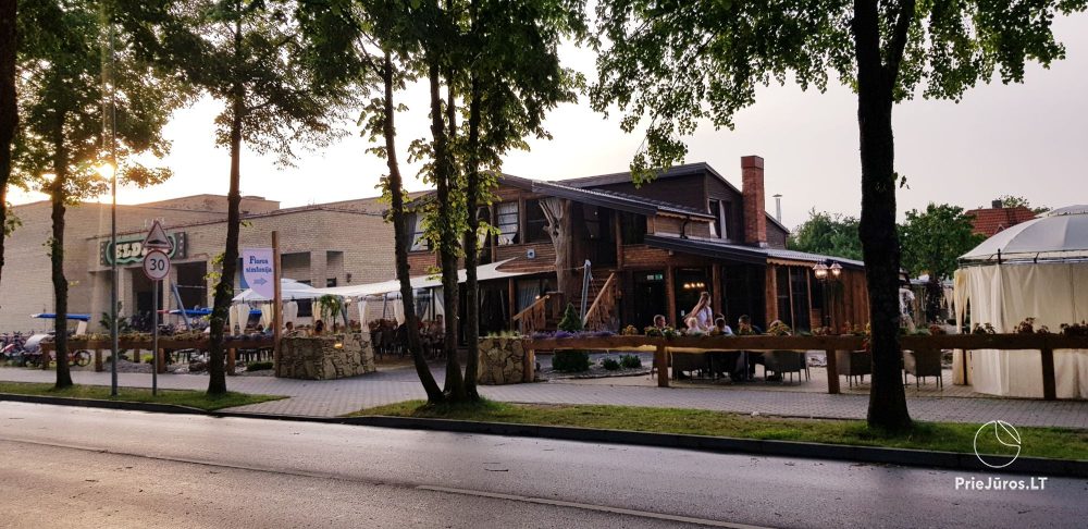 Restaurant Floros Simfonija in Sventoji, Topolių street 1