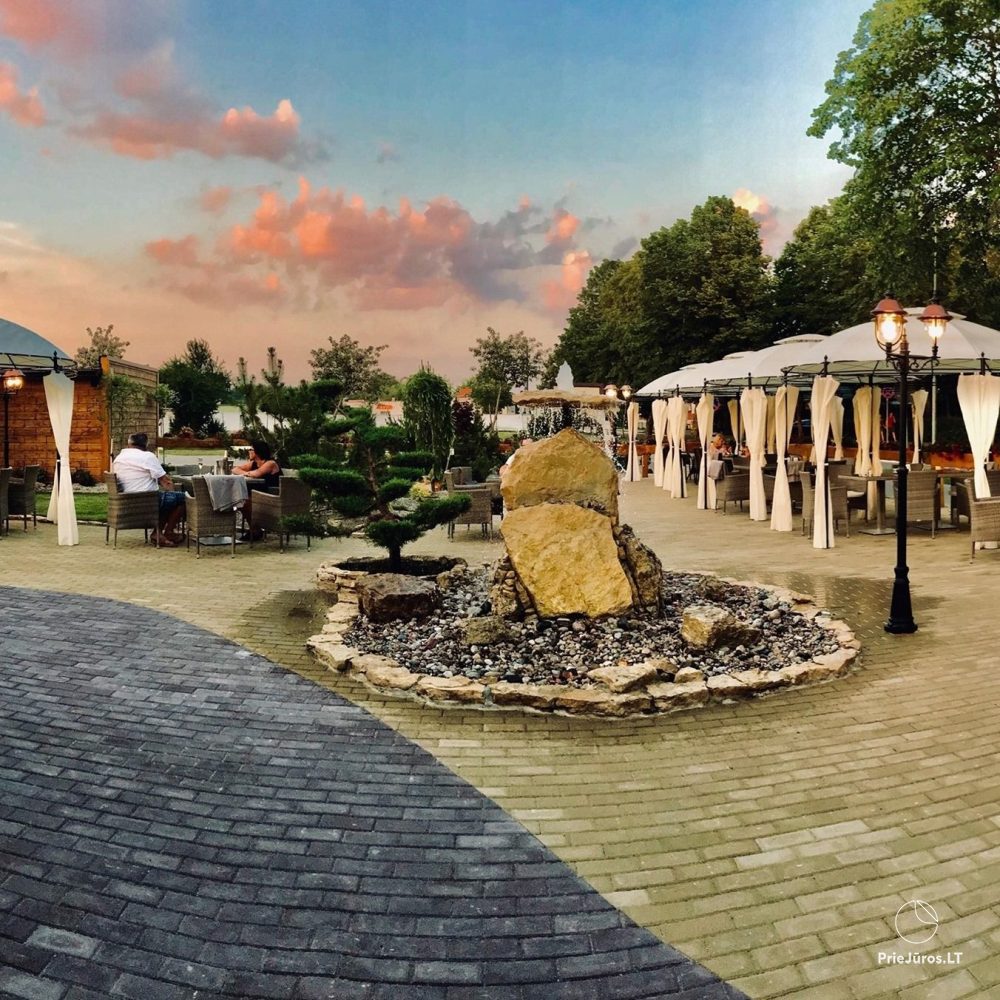 Restaurant Floros Simfonija in Sventoji, Topolių street 1
