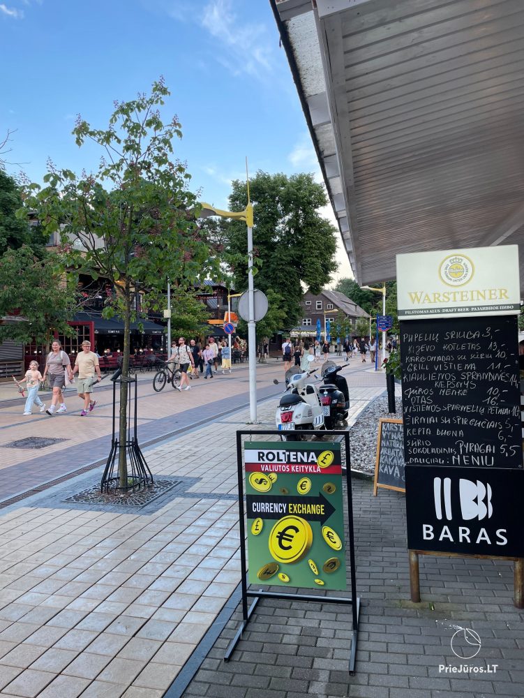 New currency exchange in Palanga Roltena