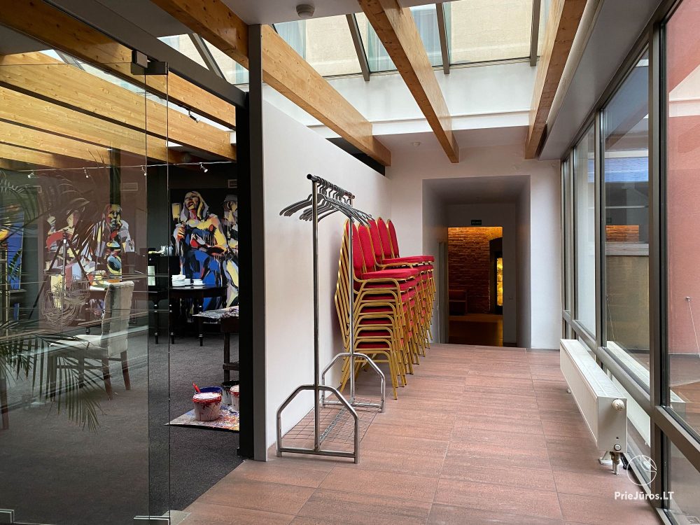 Conference rooms at the hotel “Navalis”