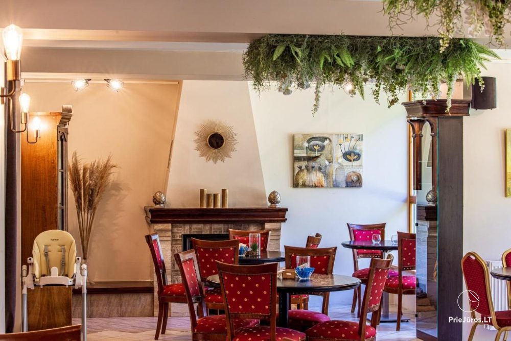 Restaurant at the hotel By the Park/ Palanga Park Hotel